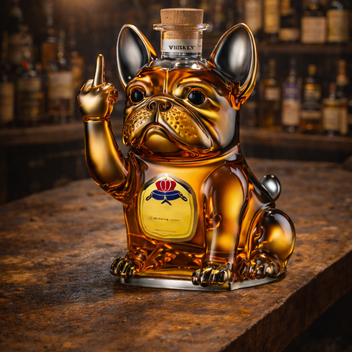 Dean | Whisky Flaske Hund Design