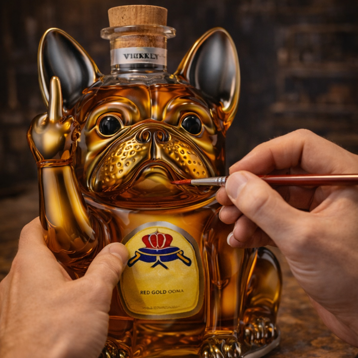 Dean | Whisky Flaske Hund Design