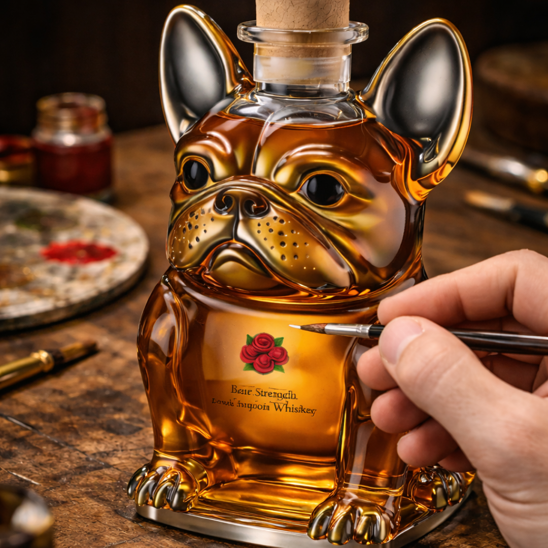 Dean | Whisky Flaske Hund Design