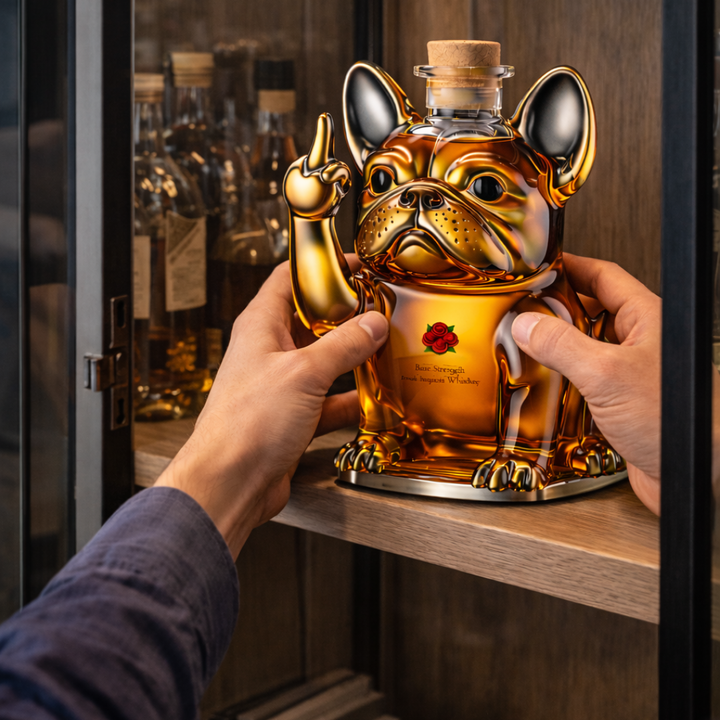 Dean | Whisky Flaske Hund Design