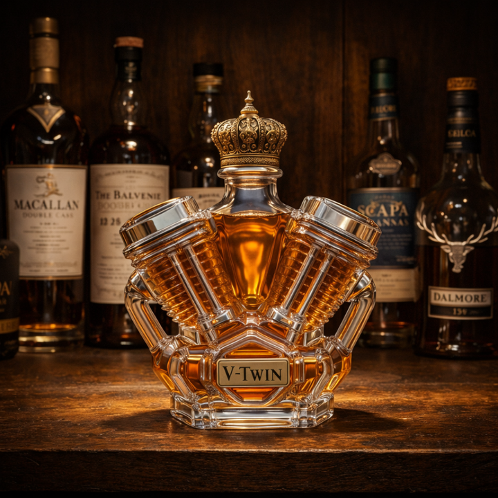 Wayne | Whiskyflaske V-Twin Design