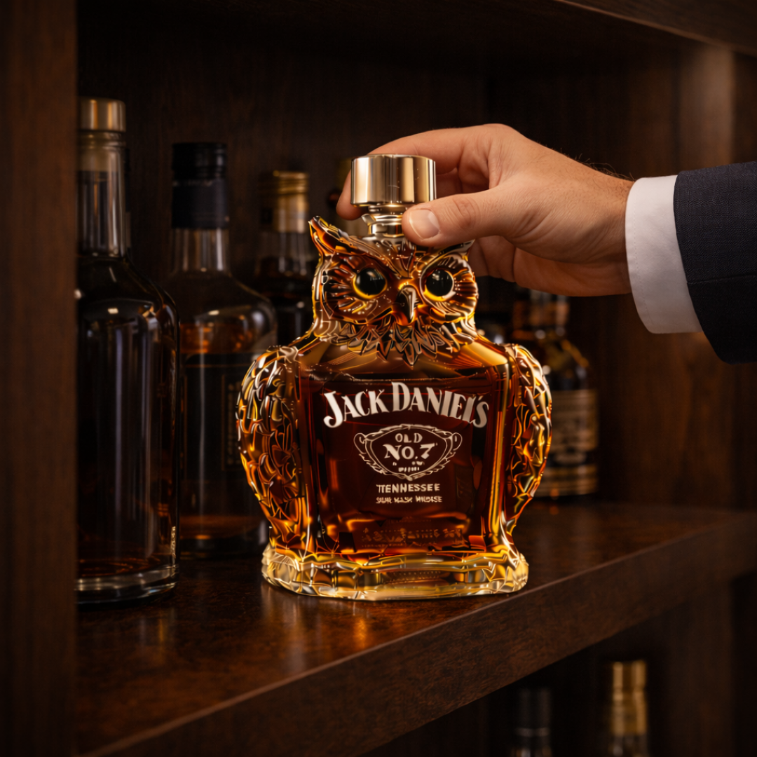 Lance | Whisky Flaske Ugle Design