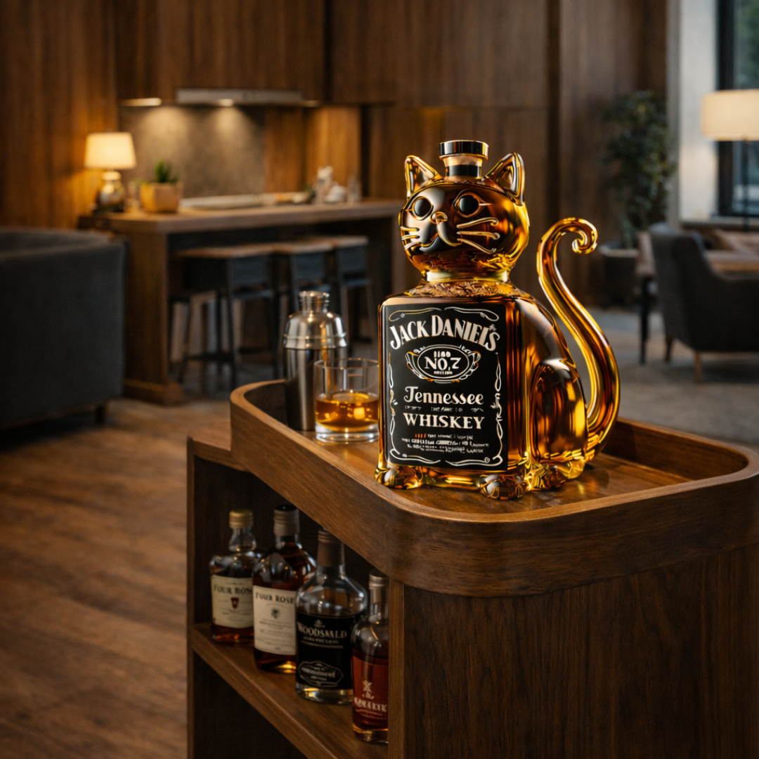 Randy | Whisky Flaske Kat Design