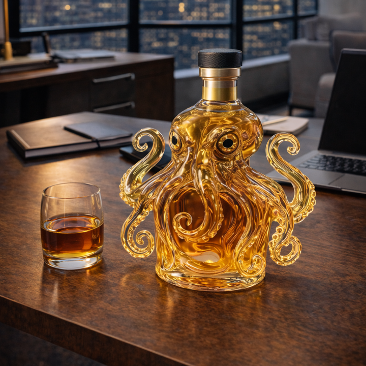 Dale | Whiskyflaske Blæksprutte Design