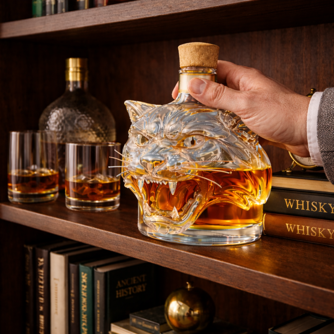 Joseph | Whiskyflaske Tiger Design