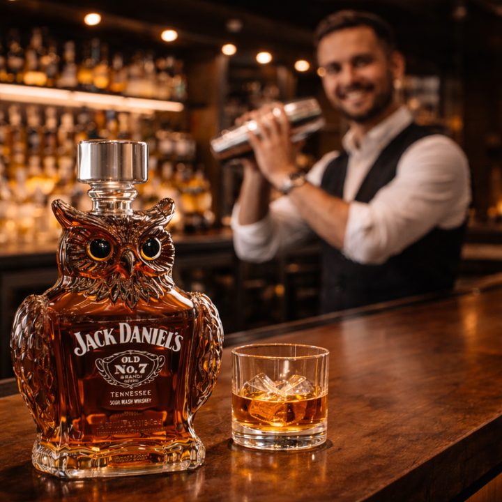 Lance | Whisky Flaske Ugle Design