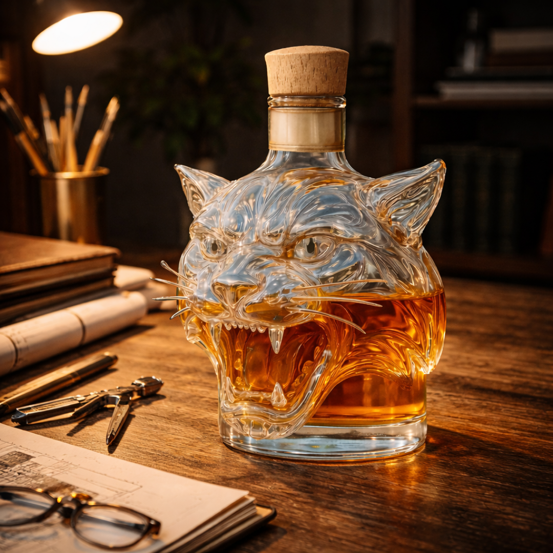 Joseph | Whiskyflaske Tiger Design