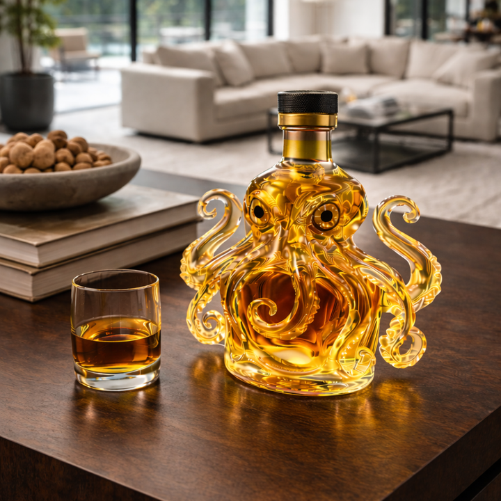 Dale | Whiskyflaske Blæksprutte Design