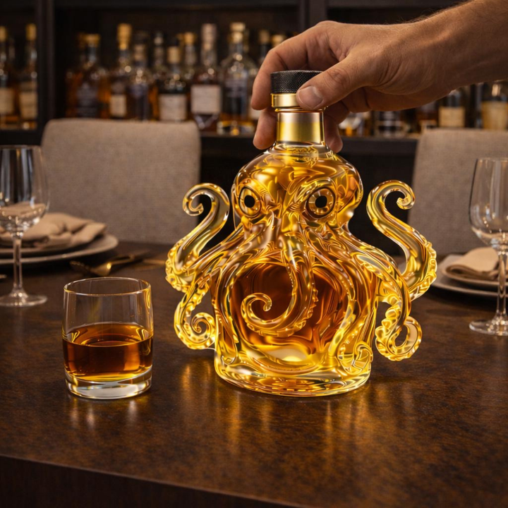 Dale | Whiskyflaske Blæksprutte Design