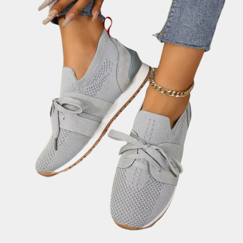 Monica | Orthopædisk Komfortable Snøre Sneakers