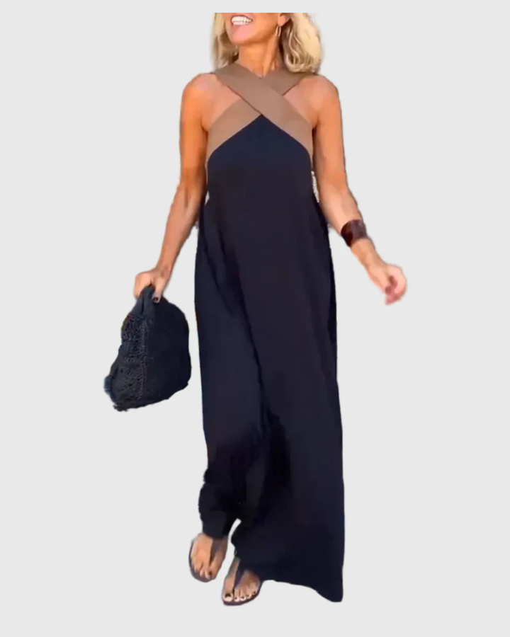 Lana | Elegant Flydende Maxi Kjole