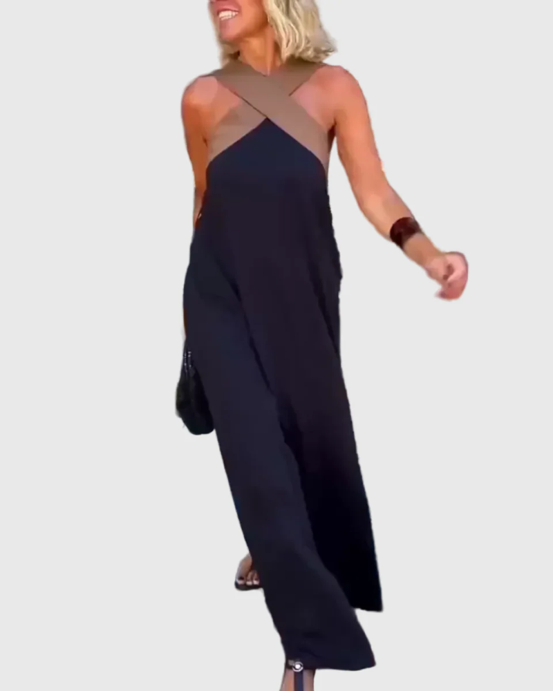 Lana | Elegant Flydende Maxi Kjole