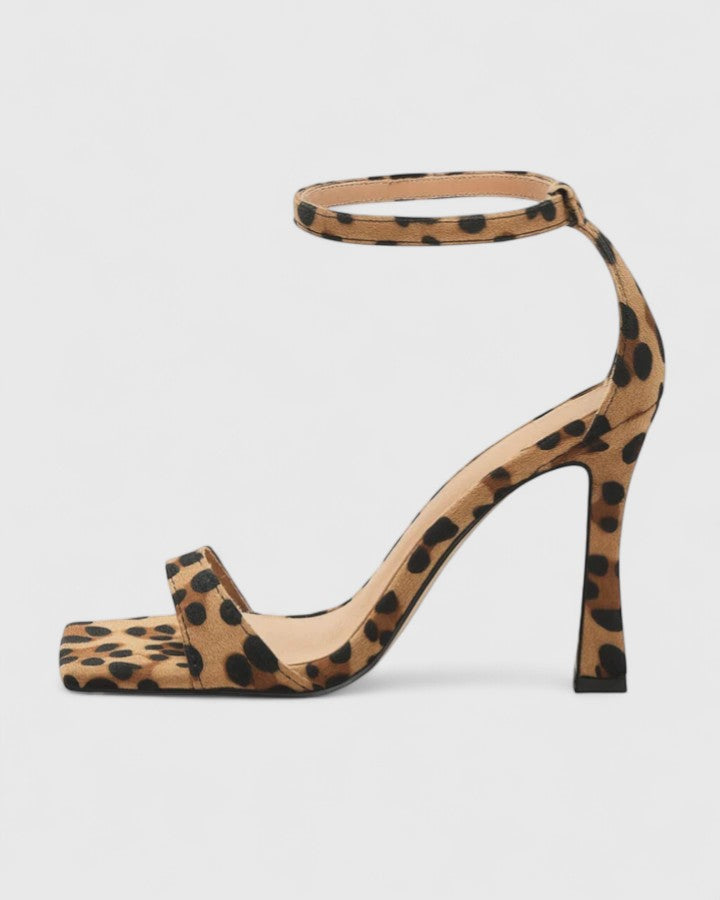 Victoria | Elegant Leopard Ankelrem Hæle