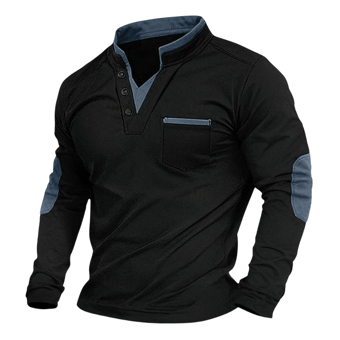 Ethan | Klassisk V-Hals Sweatshirt