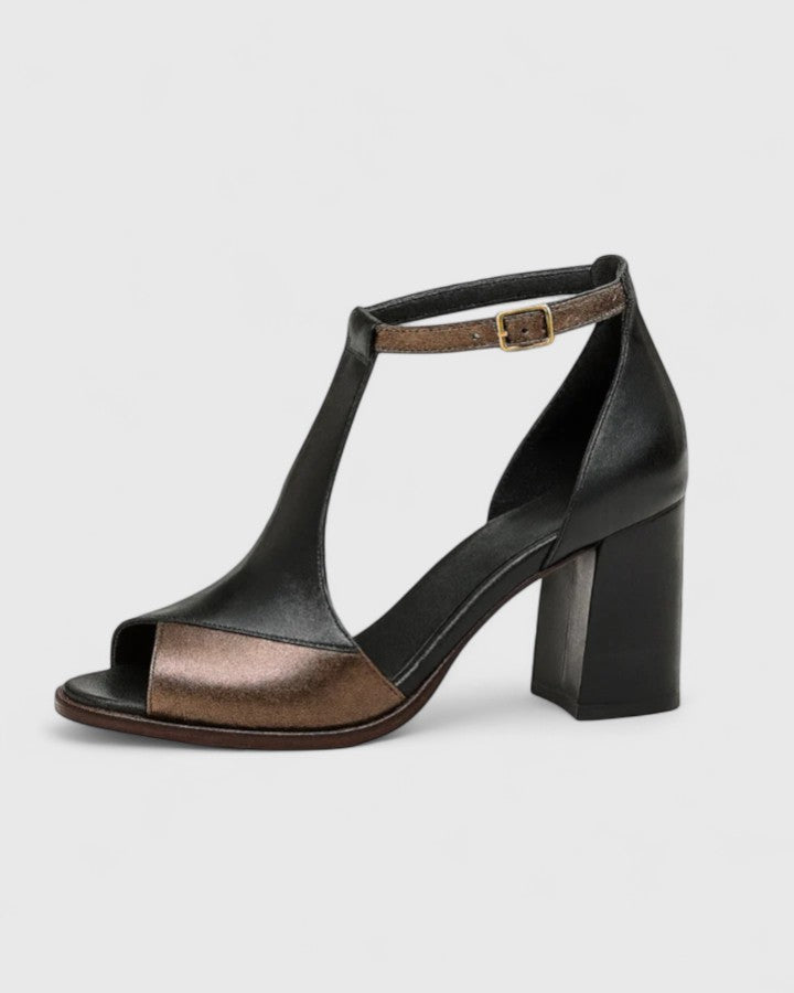 Vanessa | Moderne Elastisk T-Strop Hæle