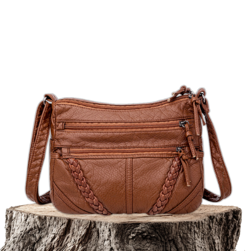 Isabella | Stilfuld Flettet Skuldertaske