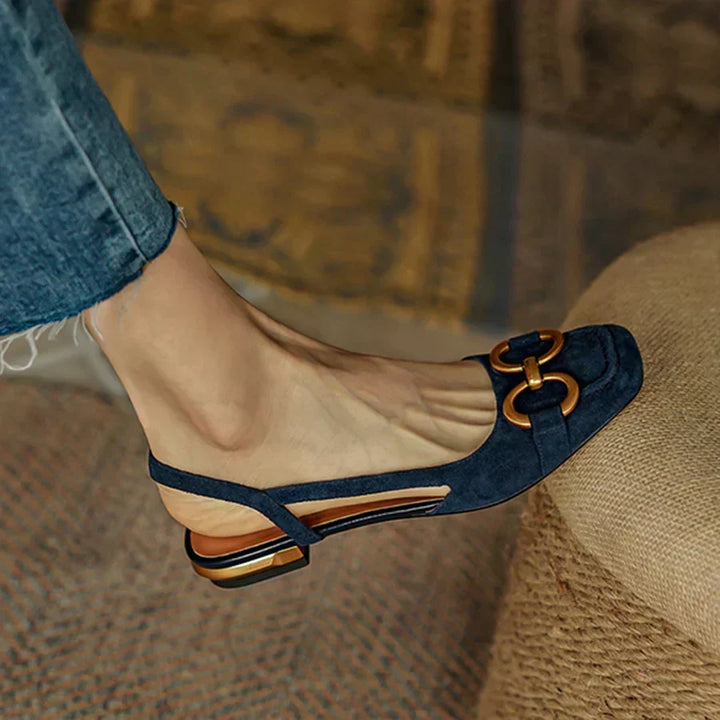 Anna | Komfort Slingback Flade
