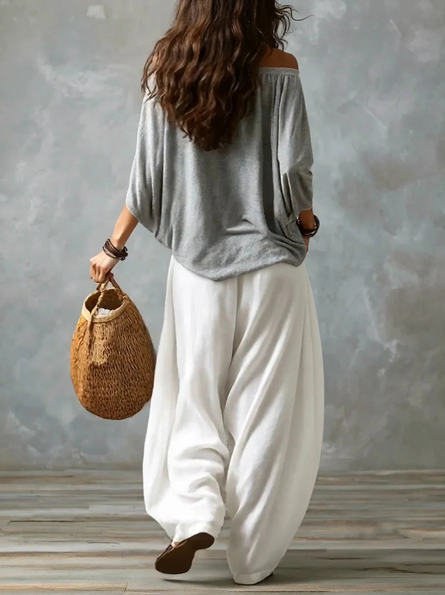 Esme | Afslappet Off-Shoulder Sæt