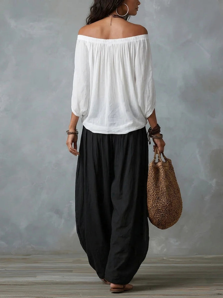 Esme | Afslappet Off-Shoulder Sæt