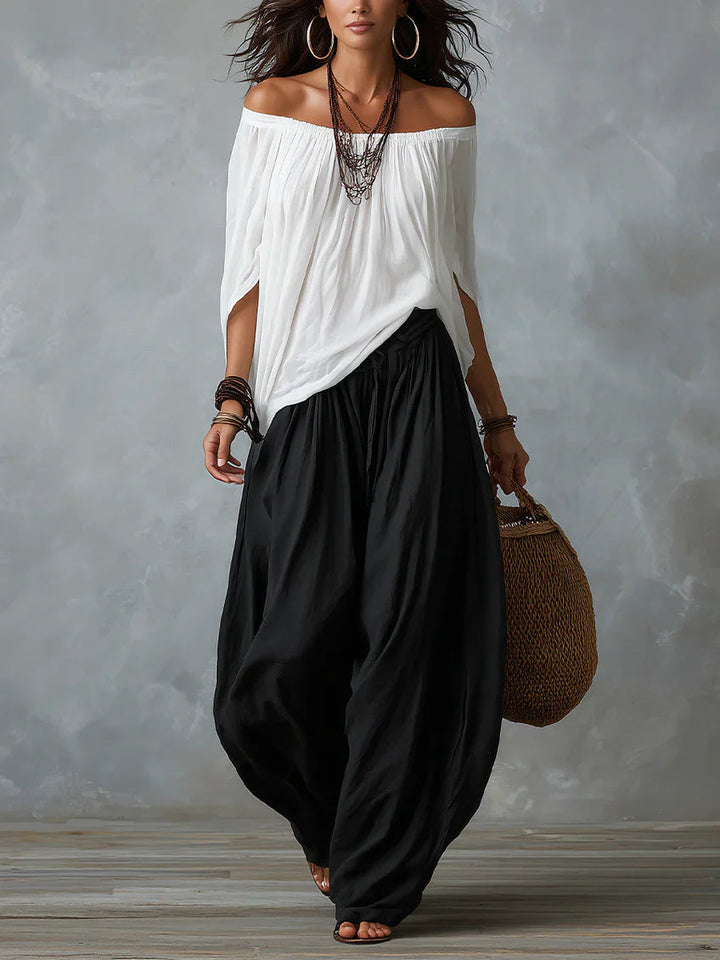 Esme | Afslappet Off-Shoulder Sæt