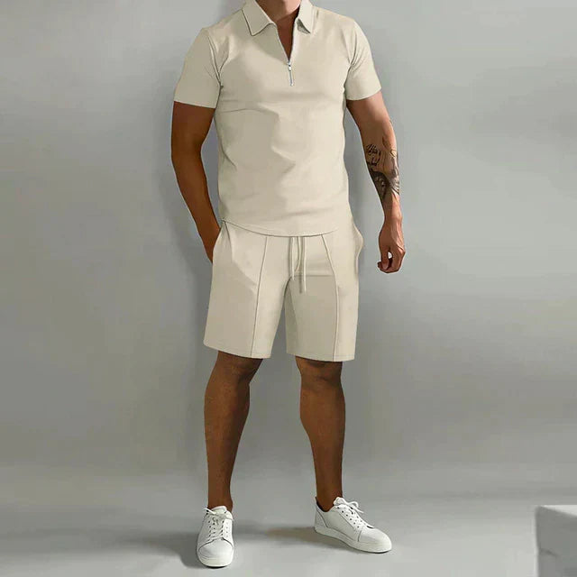 Jacob | Forfinet Polo og Skræddersyede Shorts Sæt