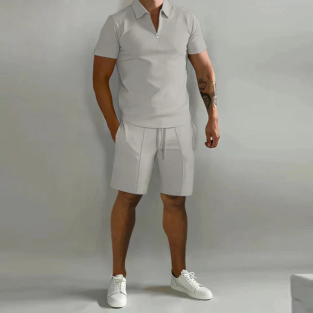 Jacob | Forfinet Polo og Skræddersyede Shorts Sæt