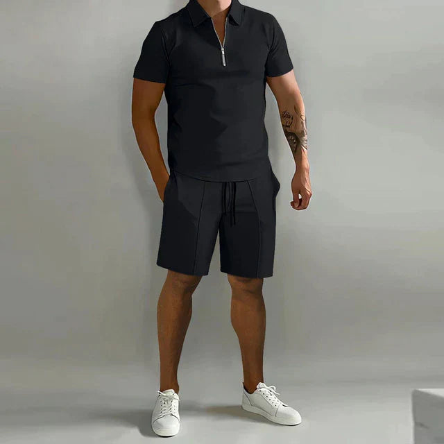 Jacob | Forfinet Polo og Skræddersyede Shorts Sæt