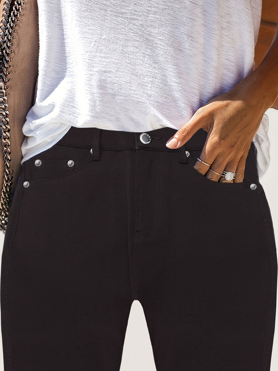 Joan | Højtaljede Skinny Jeans