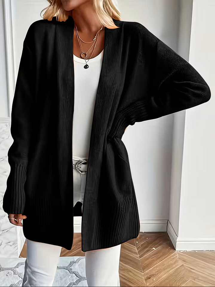 Deanna | Afslappet Åben-Front Cardigan