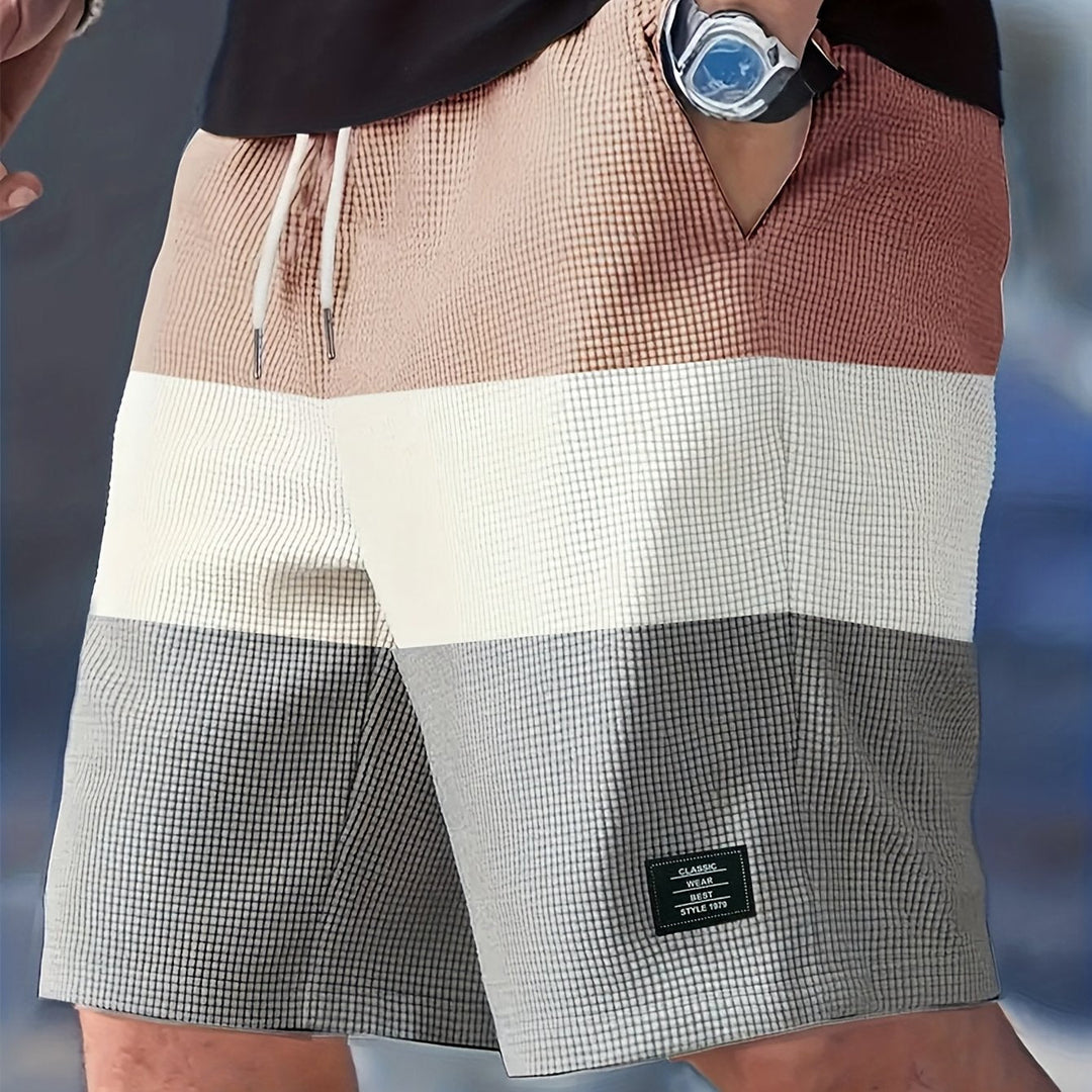 Warren | Farveblok Casual Shorts