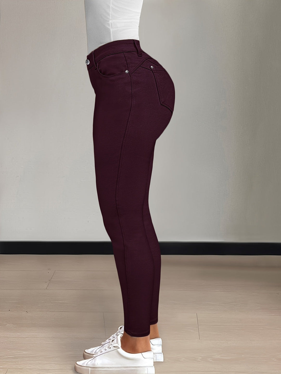 Sylvie | Højtaljede Skinny Jeans