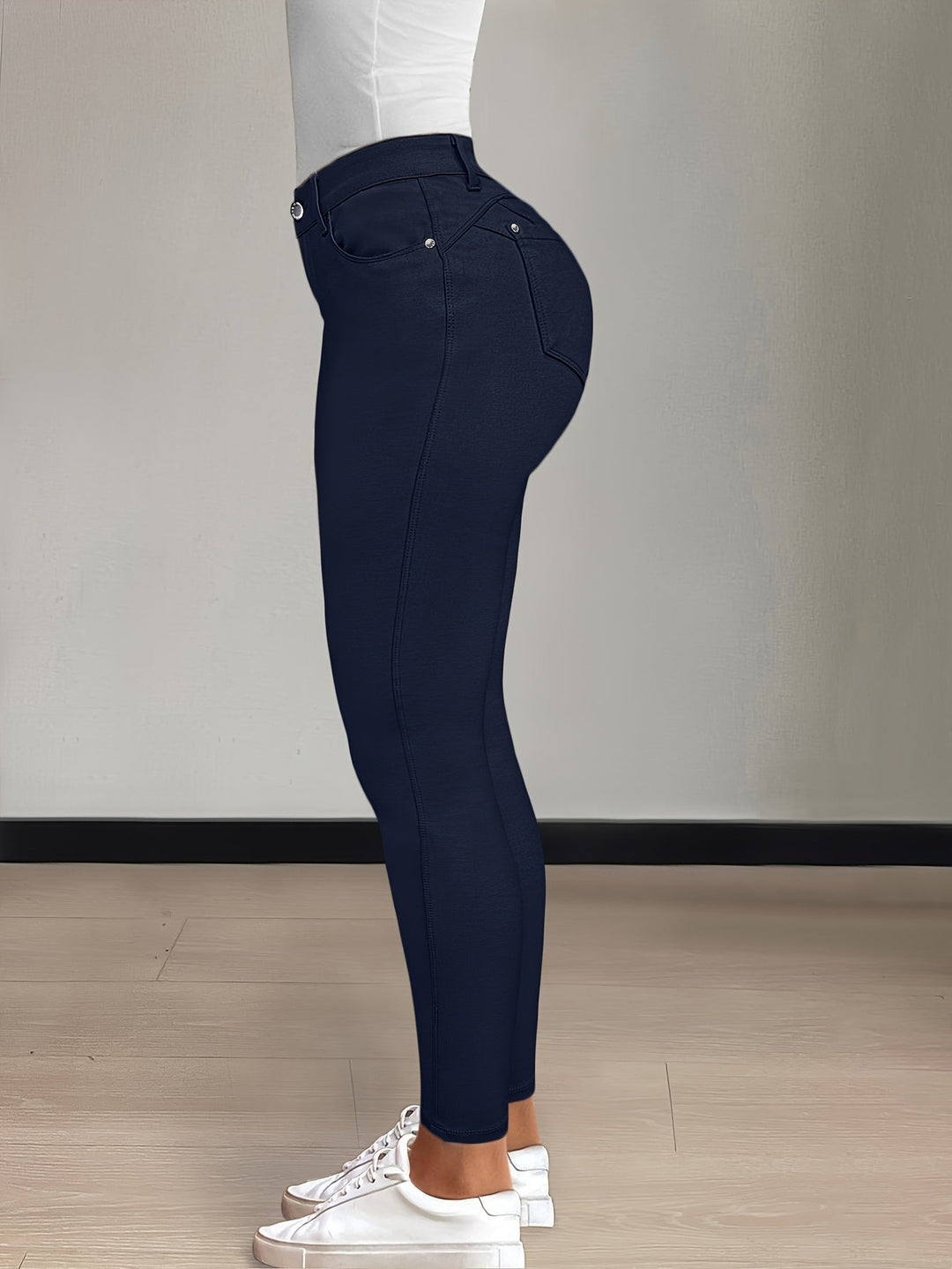 Sylvie | Højtaljede Skinny Jeans