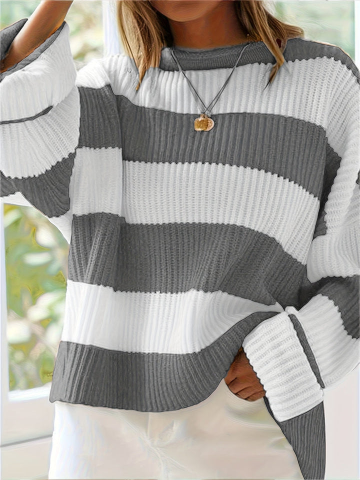 Ivy | Afslappet Farveblok Sweater