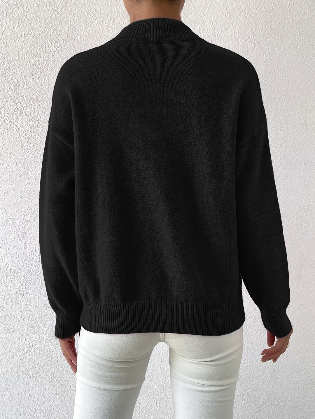 Lorelei | Raffineret Mock Neck Sweater