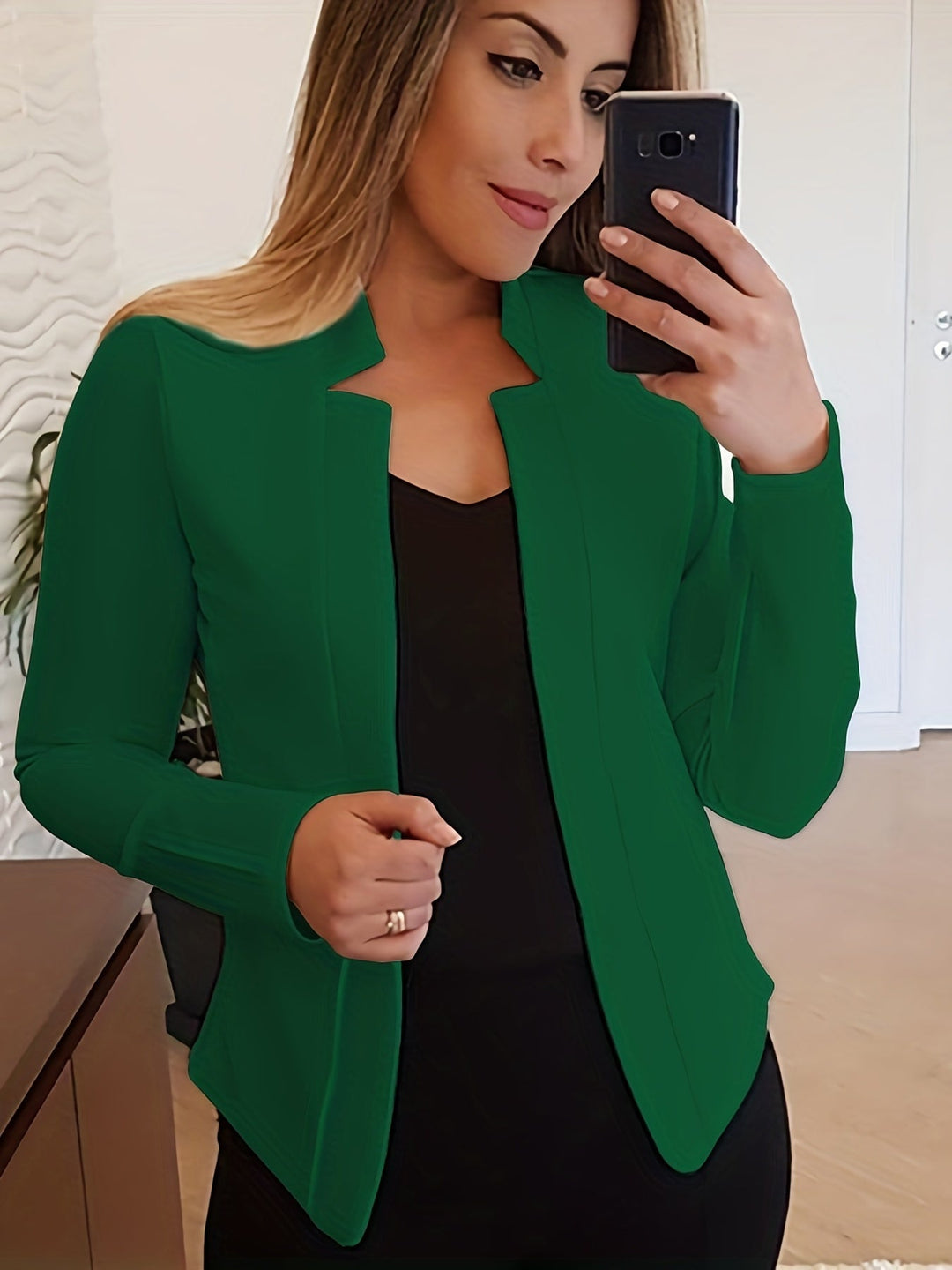 Kirsten | Åben Front Skræddersyet Jakke