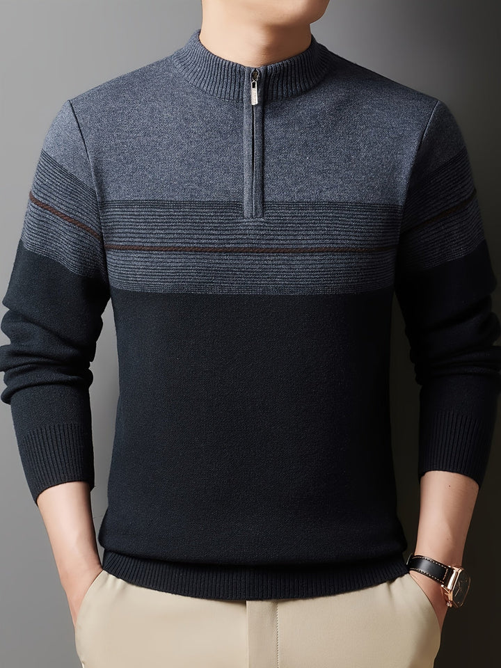 Oscar | Zip-Neck Sweater