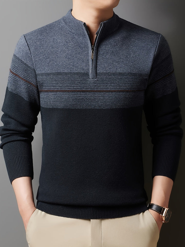 Oscar | Zip-Neck Sweater