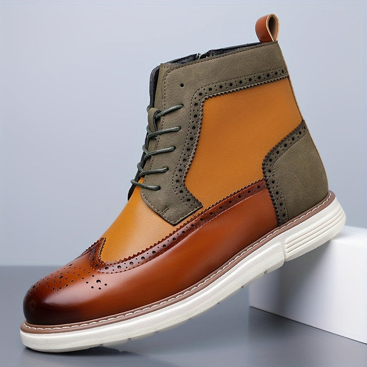 Lawrence | Raffinerede Wingtip Ankelstøvler