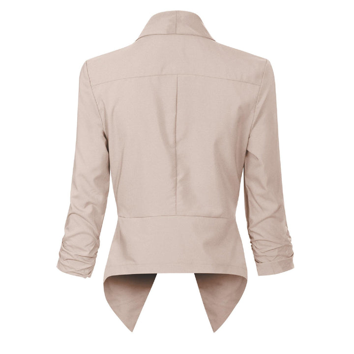 Penelope | Åben-Front Draperet Blazer