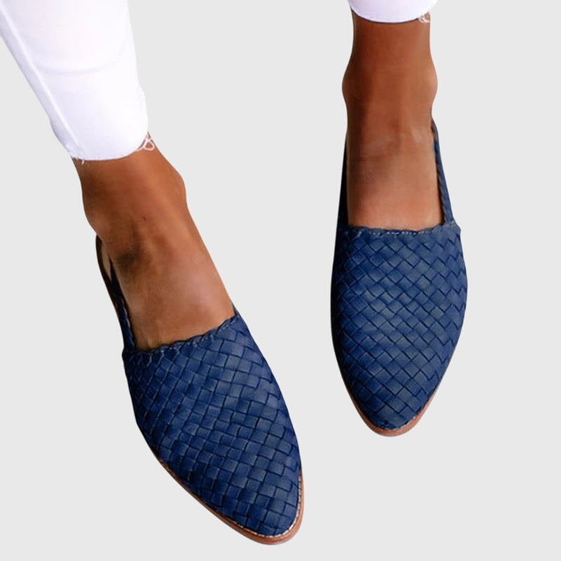 Maeve | Vevet Spidsede Flats