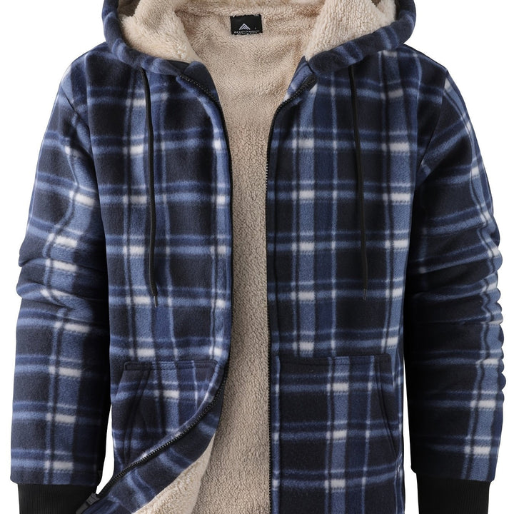 Declan | Cozy Hooded Zip-Up Jacket