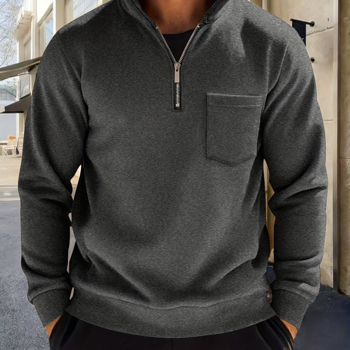 Emmett | Raffineret Half-Zip Pullover