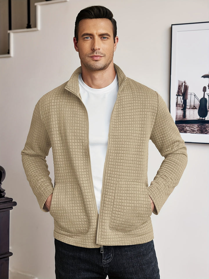 Hugo | Tekstureret Zip-Up Jakke