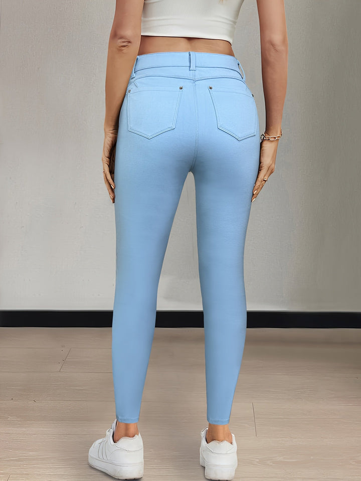Sylvie | Højtaljede Skinny Jeans