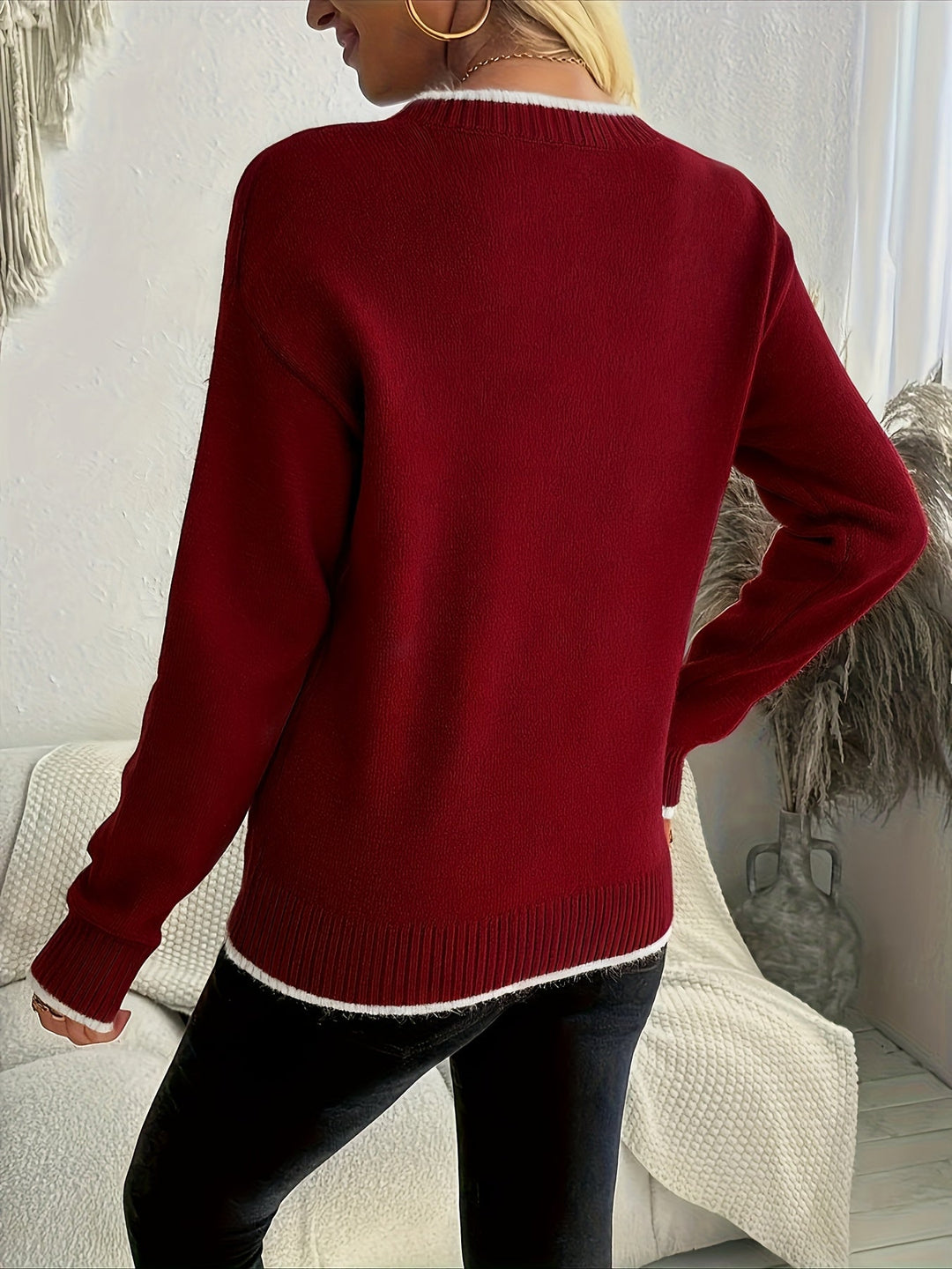 Holly | Snefnug Crewneck Sweater