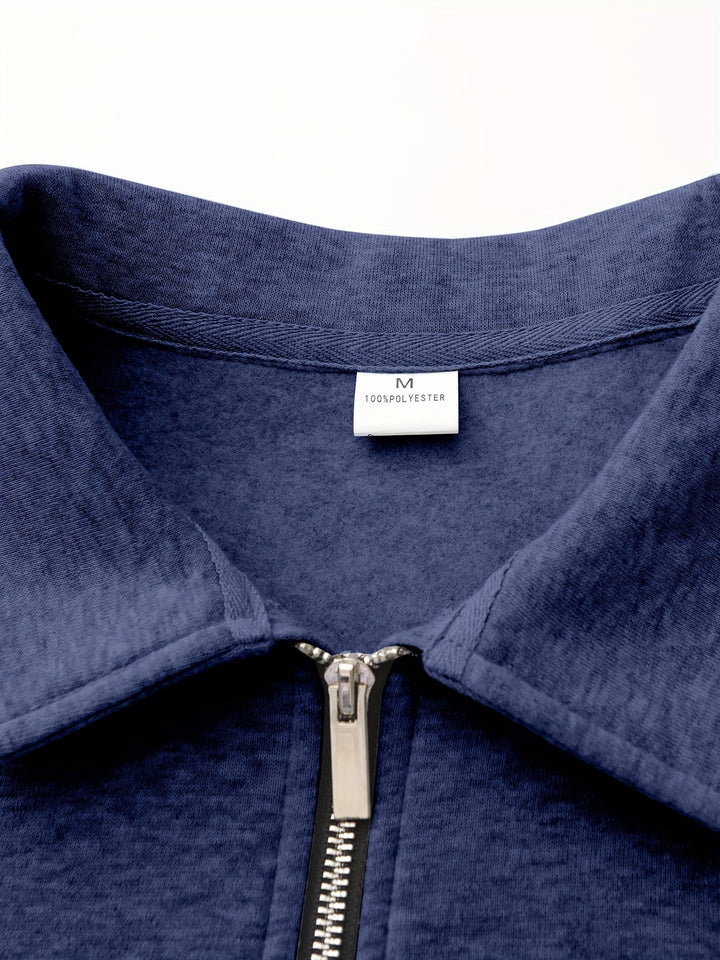 Emmett | Raffineret Half-Zip Pullover