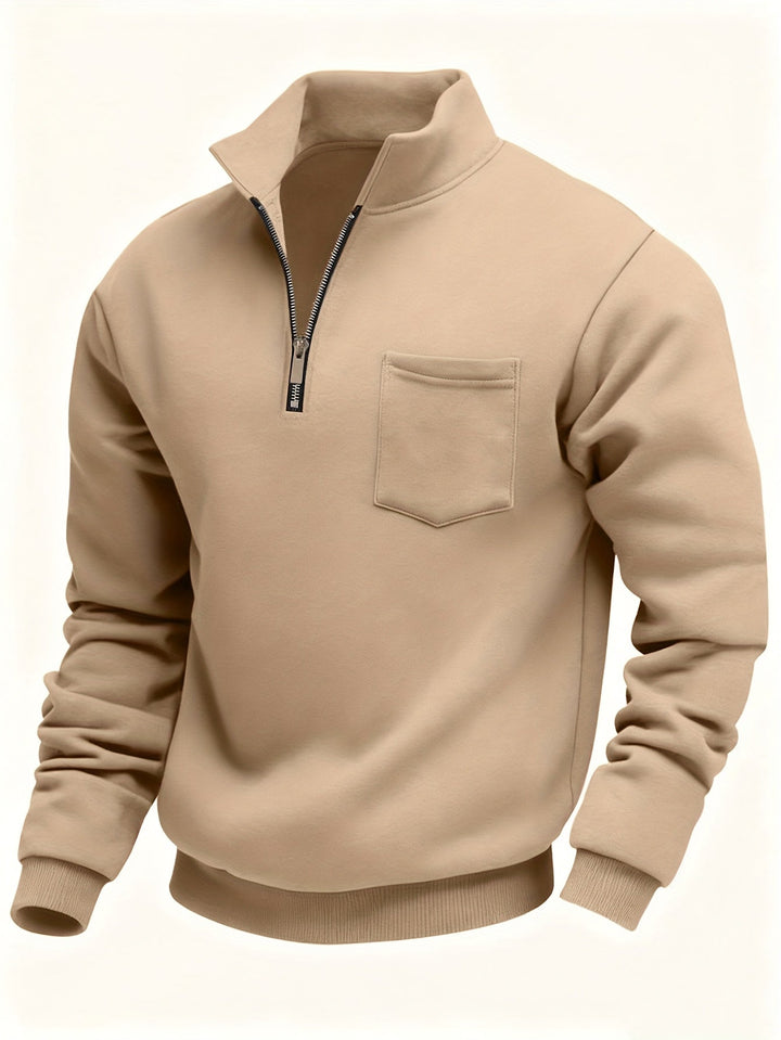Emmett | Raffineret Half-Zip Pullover