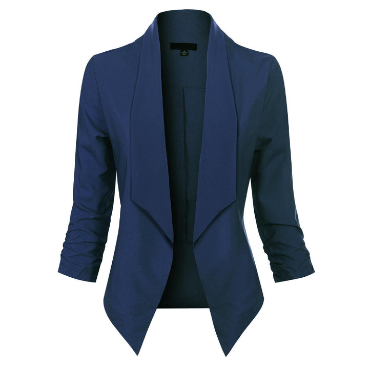Penelope | Åben-Front Draperet Blazer