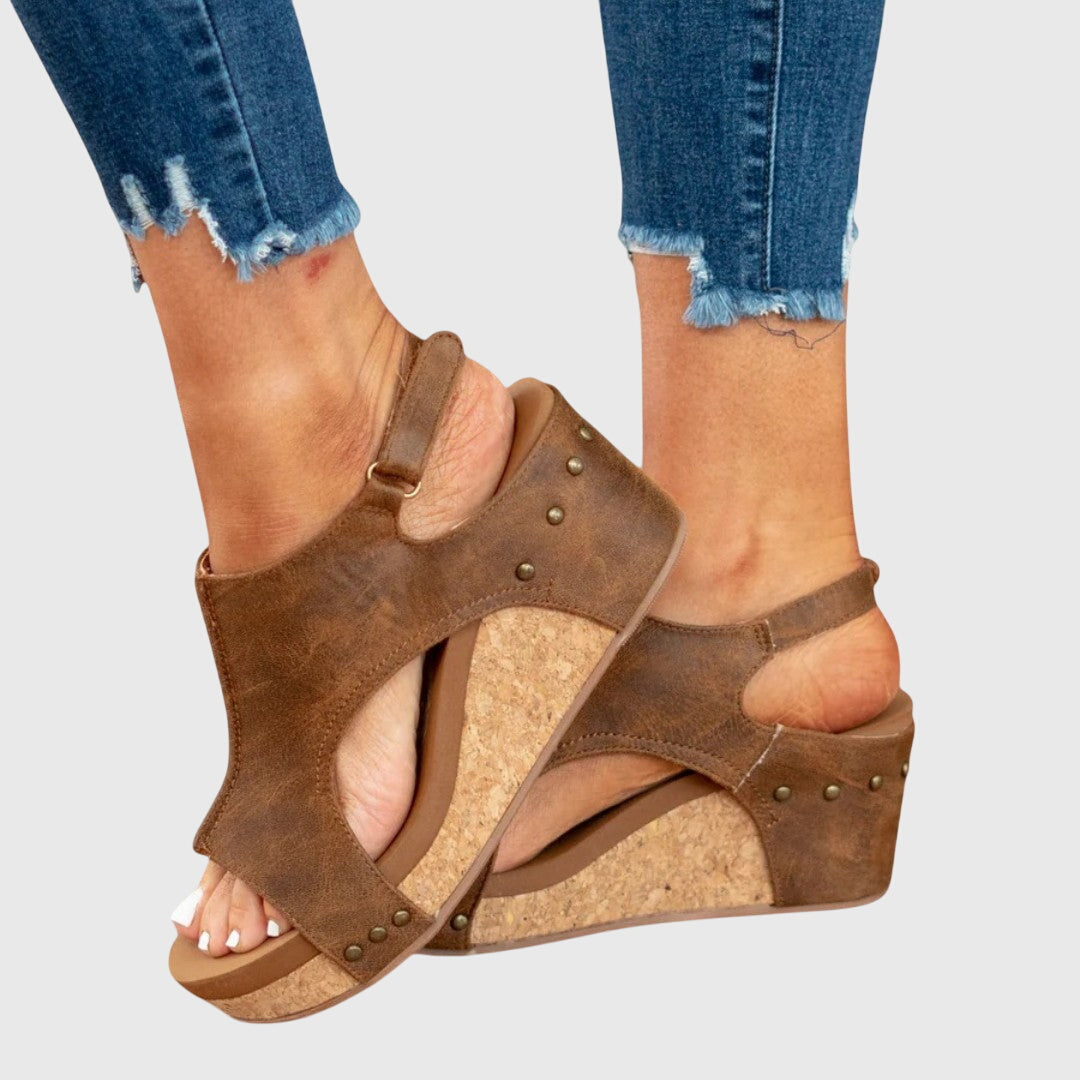 Willa | Casual Open Toe Ortodontiske Sandaler