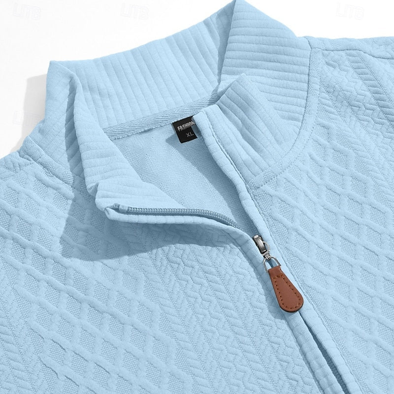 Nash | Tekstureret Quarter-Zip Pullover